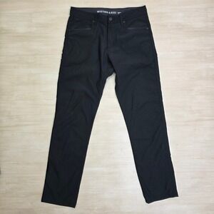 Western Rise Pants Mens 30 Blue‎ Evolution Slim Fit Chino Hiking Stretch Travel
